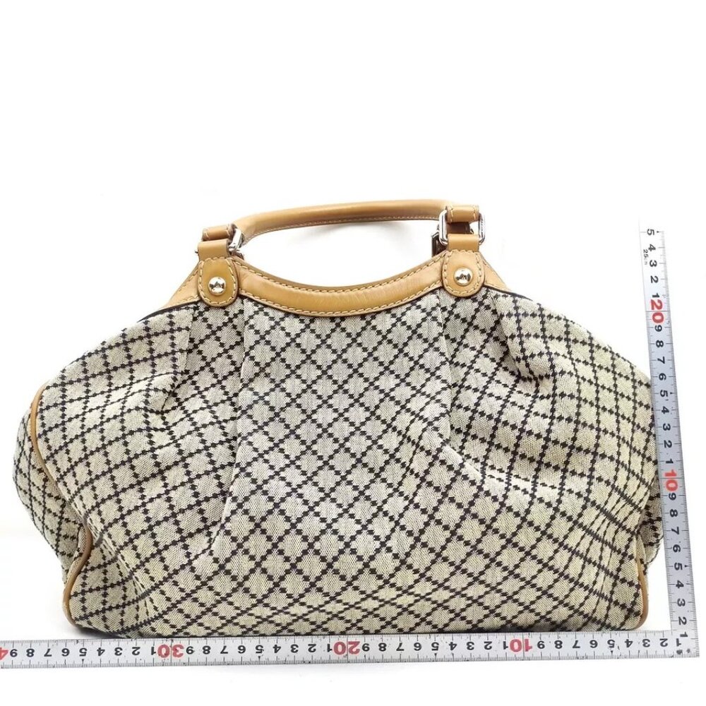 Gucci Shoulder Bag Brown Leather and Canvas 1936216 - Picture 2 of 10